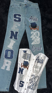 Class of 2027 Custom Senior Jeans