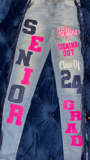 Class of 2027 Custom Senior Jeans