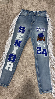 Class of 2027 Custom Senior Jeans