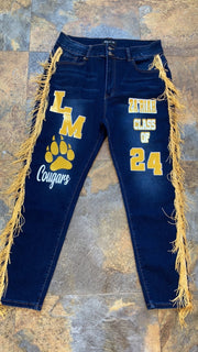 Class of 2027 Custom Senior Jeans