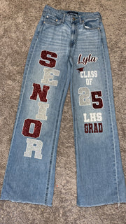 Class of 2027 Custom Senior Jeans