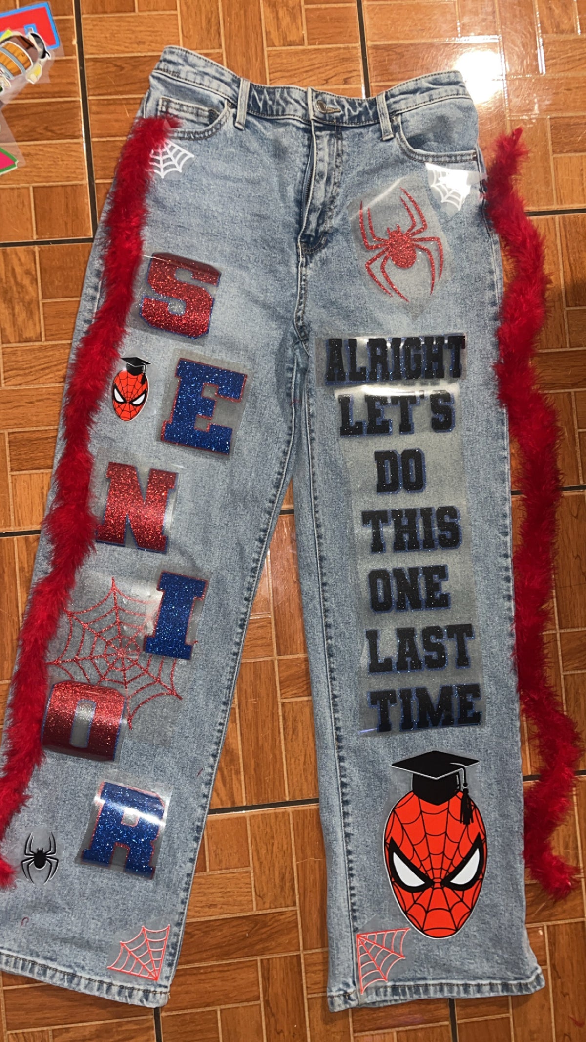 Senior DIY Kit Decals Iron on letters