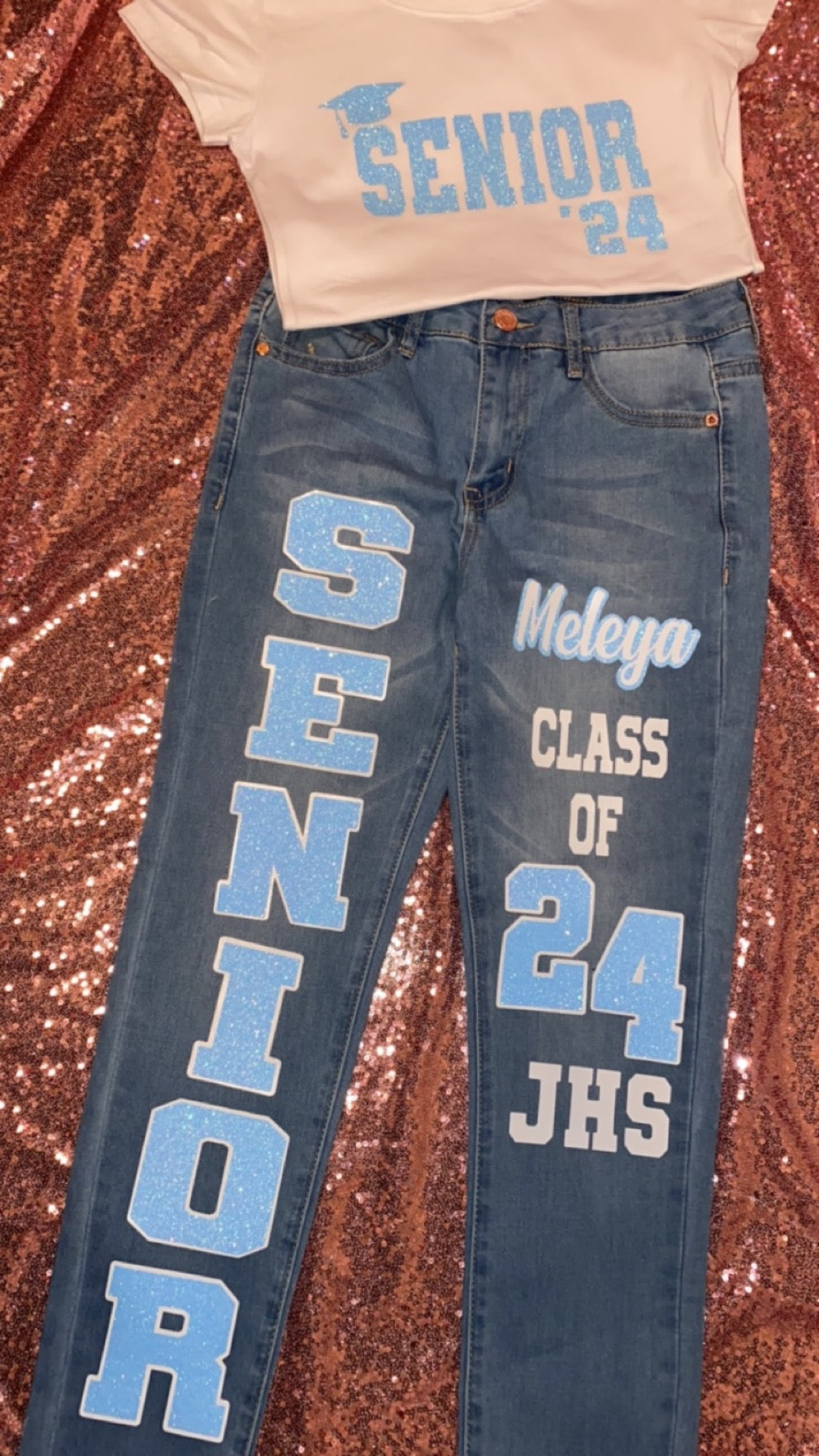 Senior Jeans Senior Outfit Grad Jeans Keyci's Kreations
