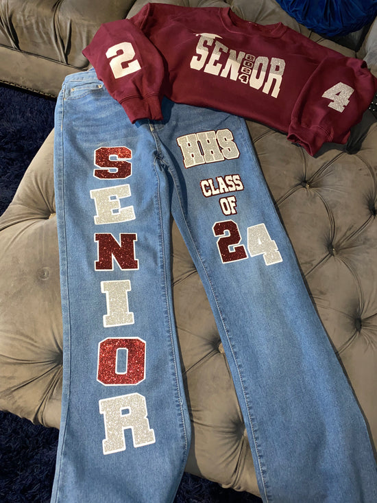 Senior Jeans Senior Outfit Grad Jeans 2026 2027 – Keyci's Kreations