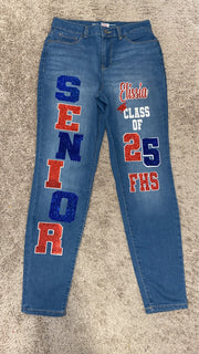 Class of 2027 Custom Senior Jeans