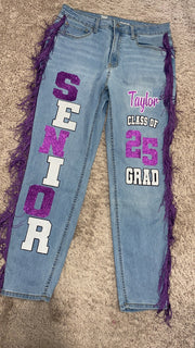 Class of 2027 Custom Senior Jeans