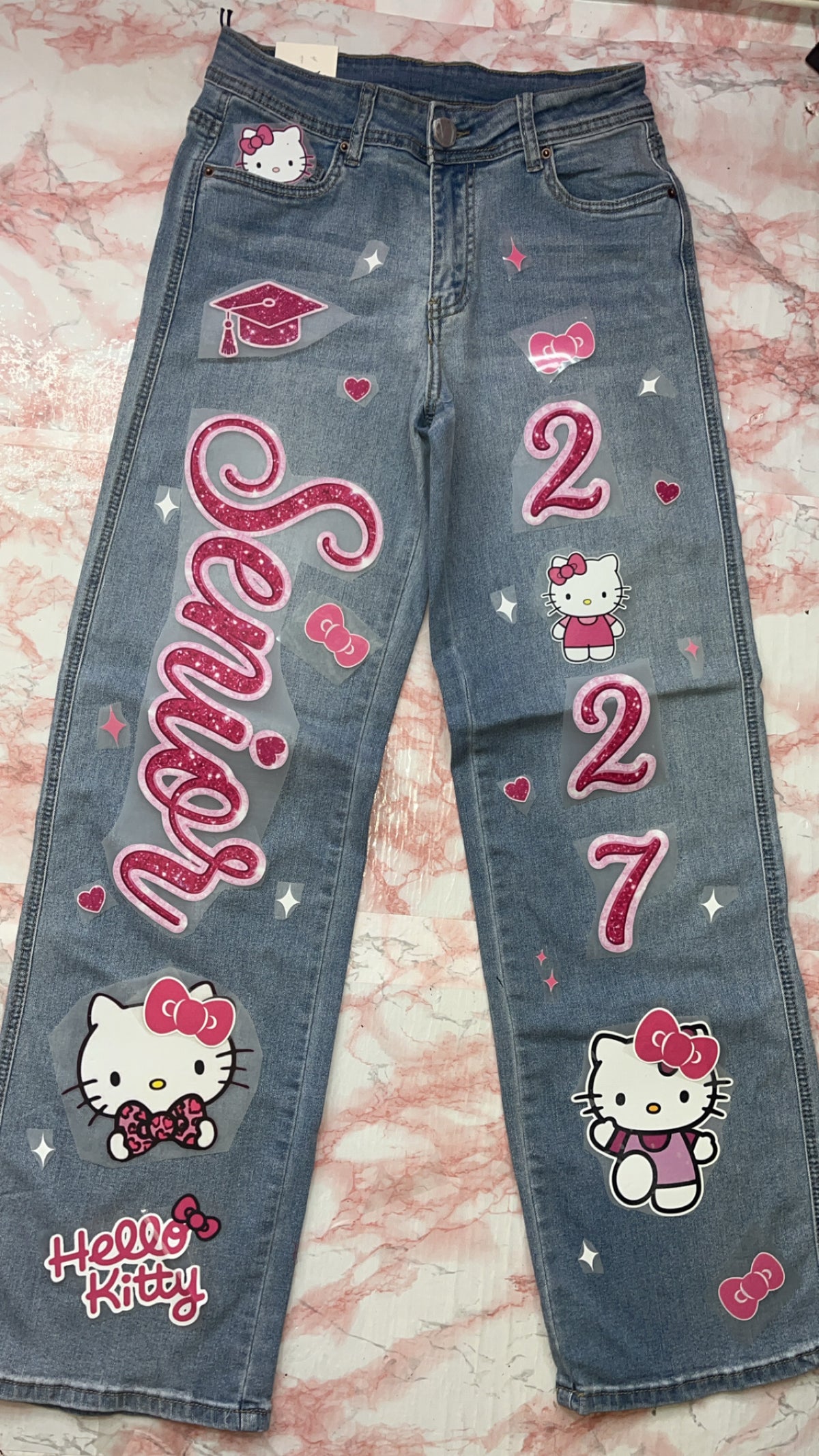 Senior DIY Kit Decals Iron on letters