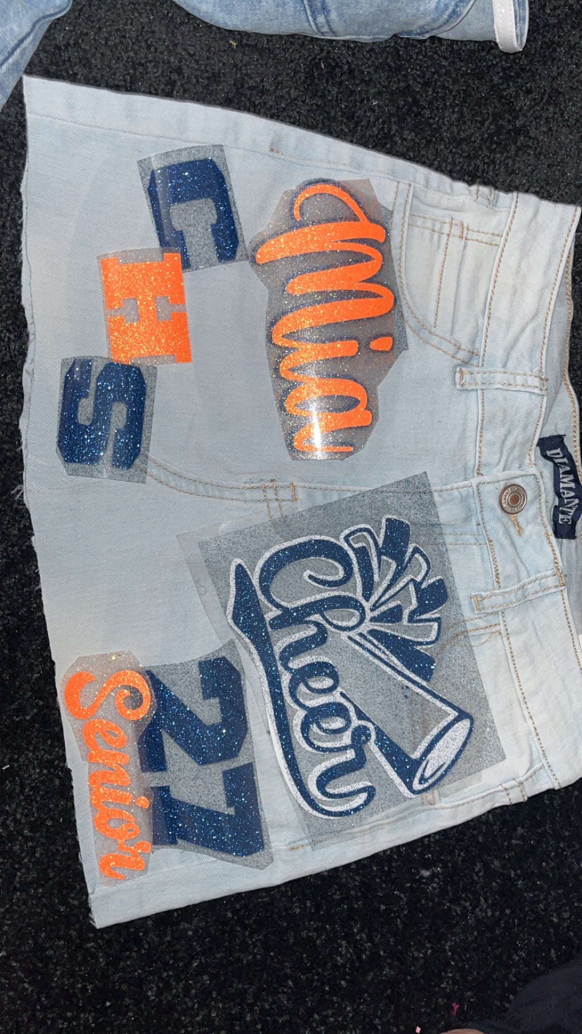 Senior DIY Kit Decals Iron on letters