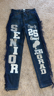 Class of 2027 Custom Senior Jeans