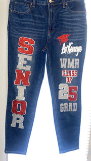 Class of 2027 Custom Senior Jeans