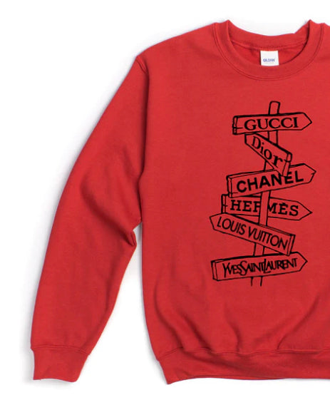 Designer Inspired Sweatshirt