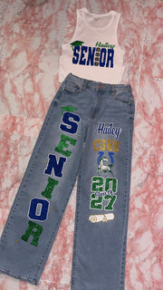 Class of 2027 Custom Senior Jeans