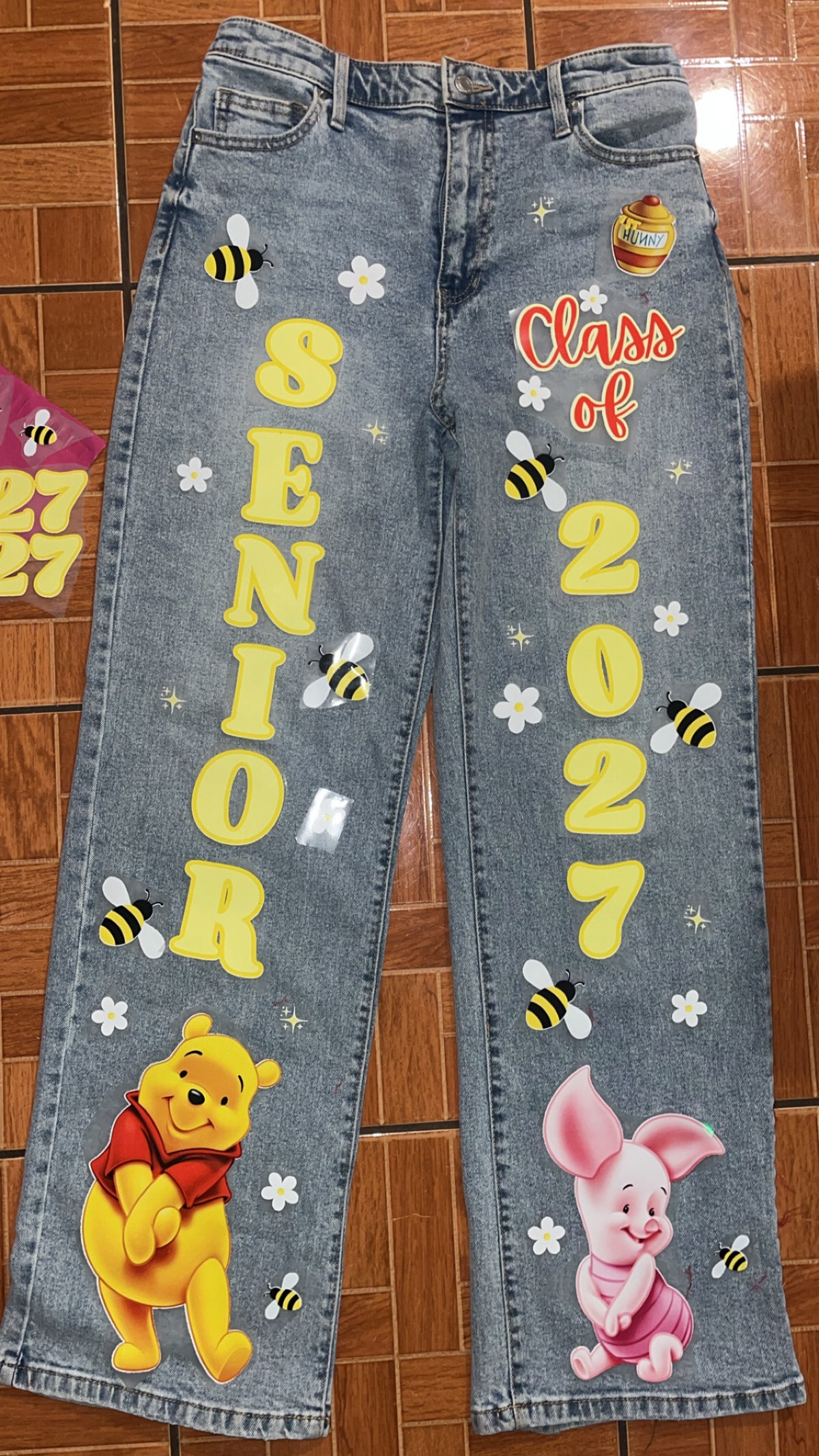 Senior DIY Kit Decals Iron on letters