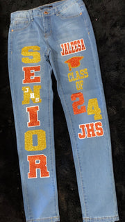 Class of 2027 Custom Senior Jeans