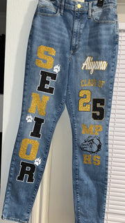 Class of 2027 Custom Senior Jeans