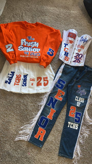 Class of 2027 Custom Senior Jeans