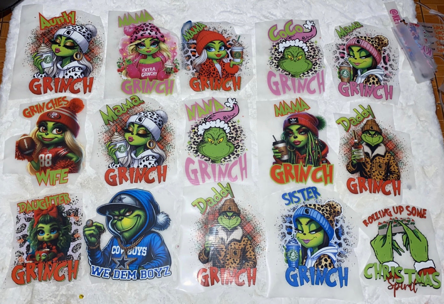 Grinchmas DTF Prints