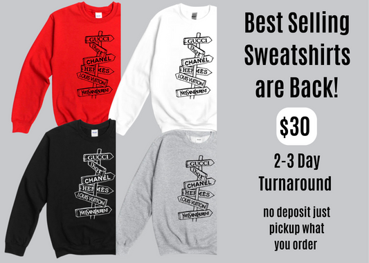 Boutique Sweatshirts