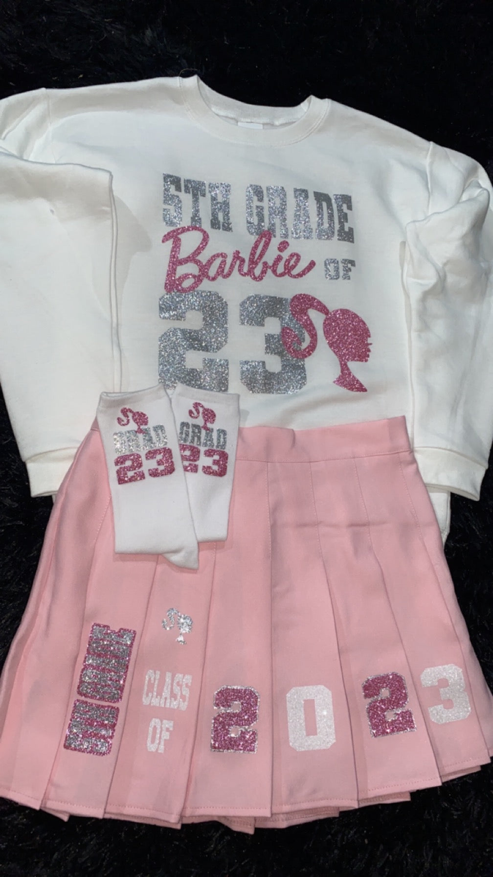 Graduation Senior Barb Doll Skirt Set Outfit 2024 2025