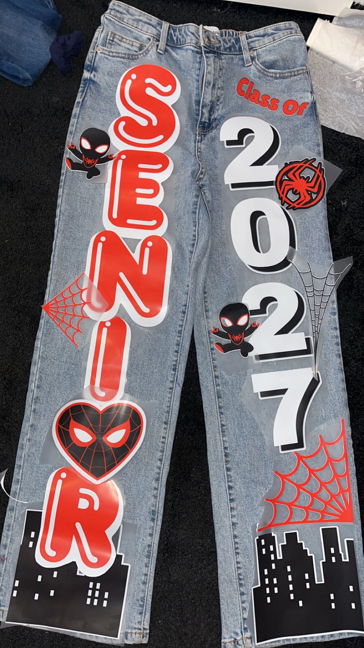 Senior DIY Kit Decals Iron on letters
