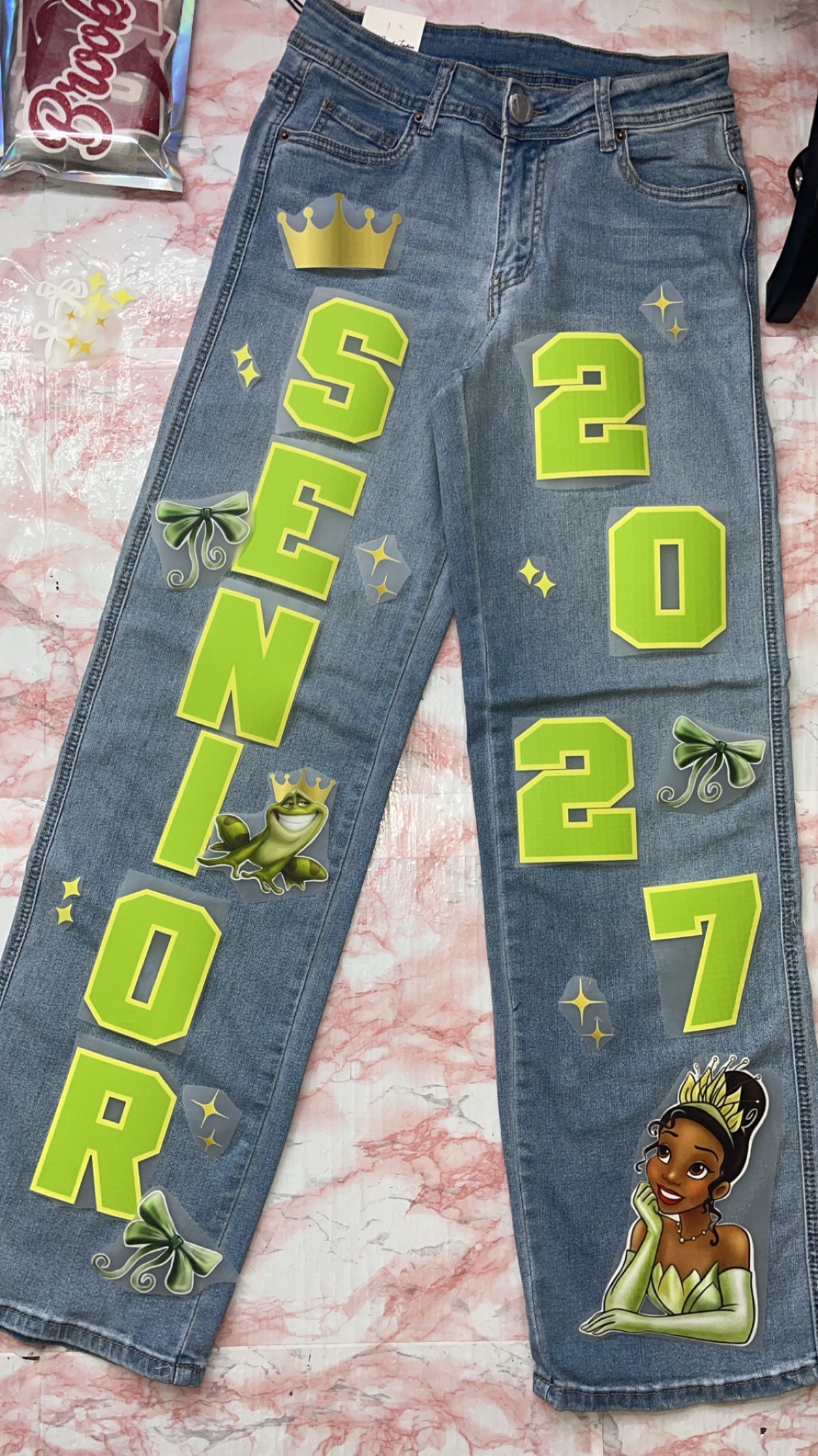 Senior DIY Kit Decals Iron on letters