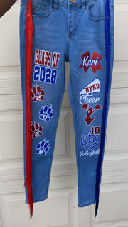Class of 2027 Custom Senior Jeans