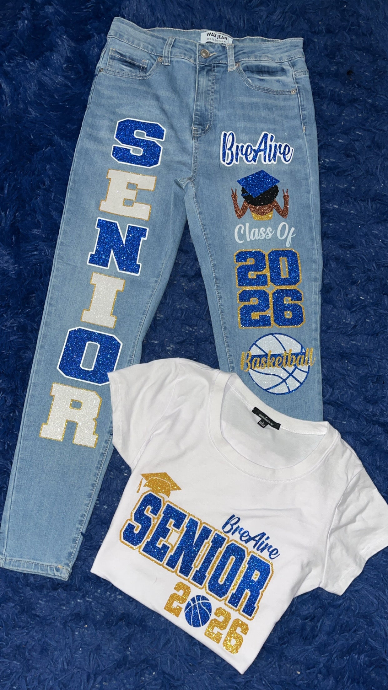 Senior DIY Kit Decals Iron on letters