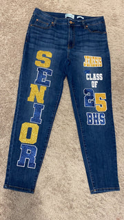 Class of 2027 Custom Senior Jeans