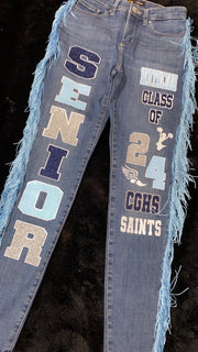 Class of 2027 Custom Senior Jeans