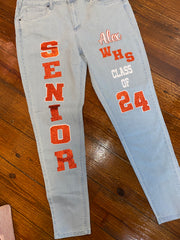 Class of 2027 Custom Senior Jeans