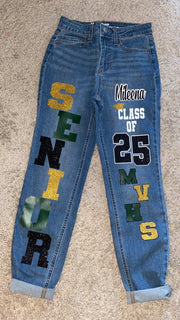 Class of 2027 Custom Senior Jeans