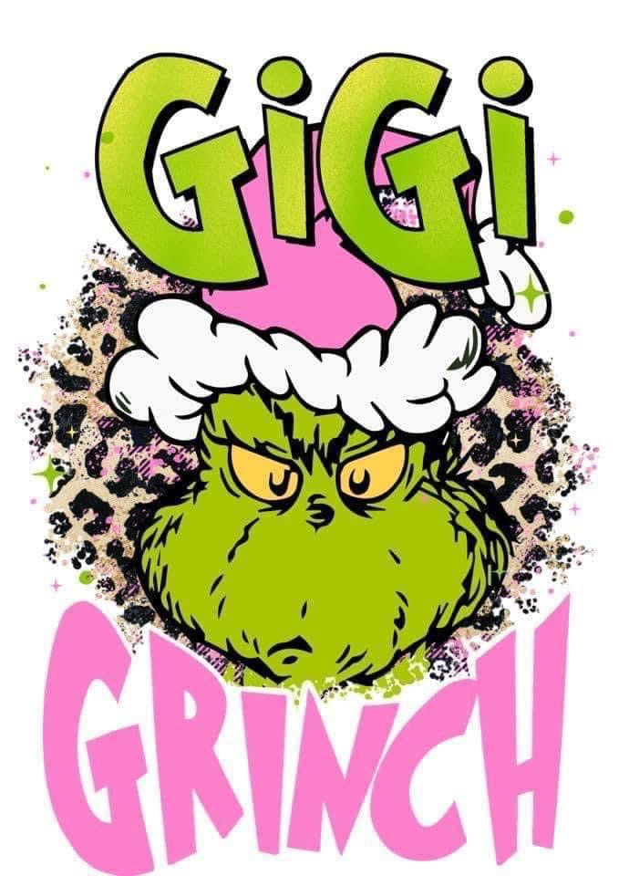 Grinchmas DTF Prints