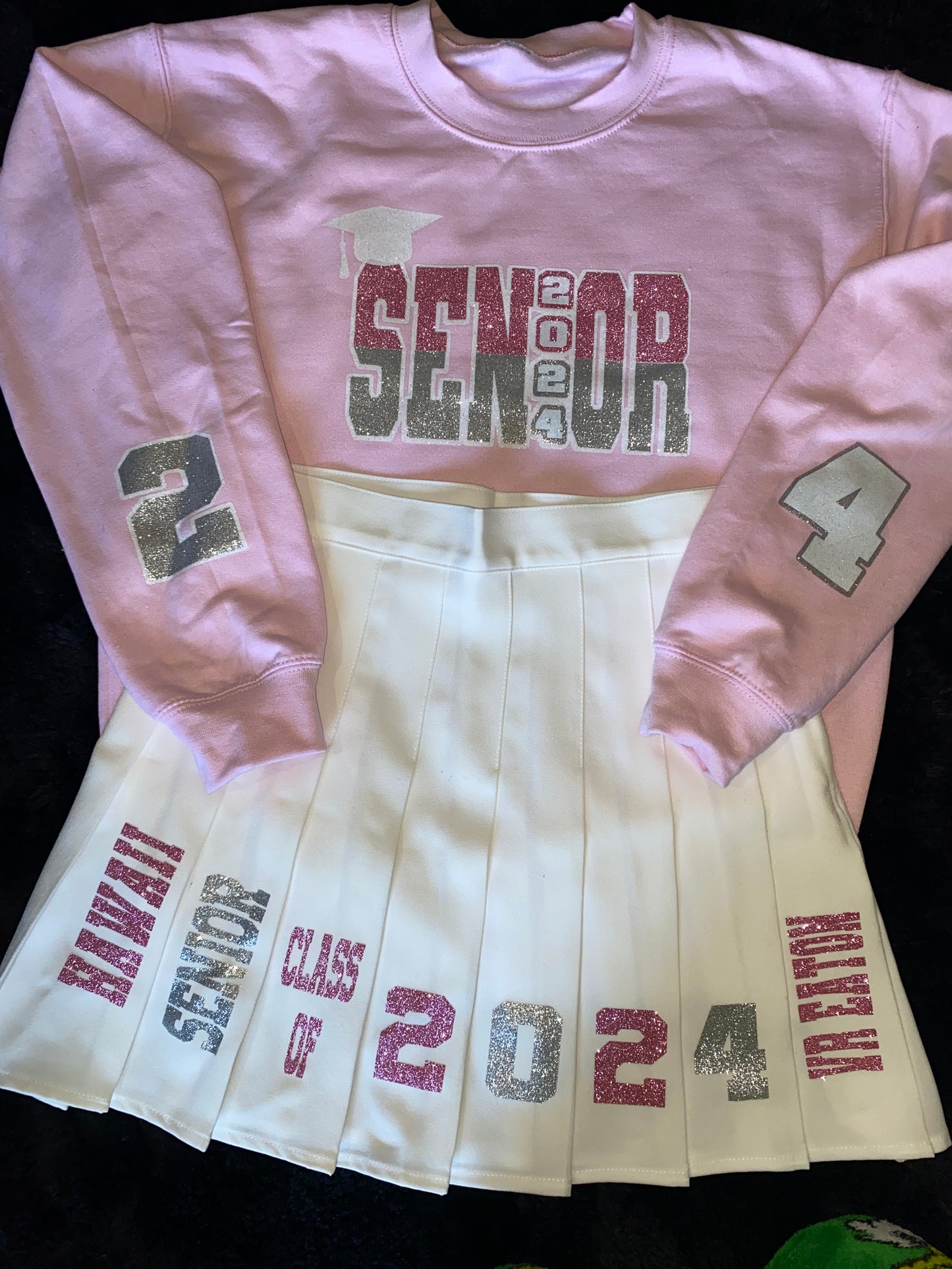 Graduation Senior Outfit/ Sweater/ Skirt/Set 2024 2025