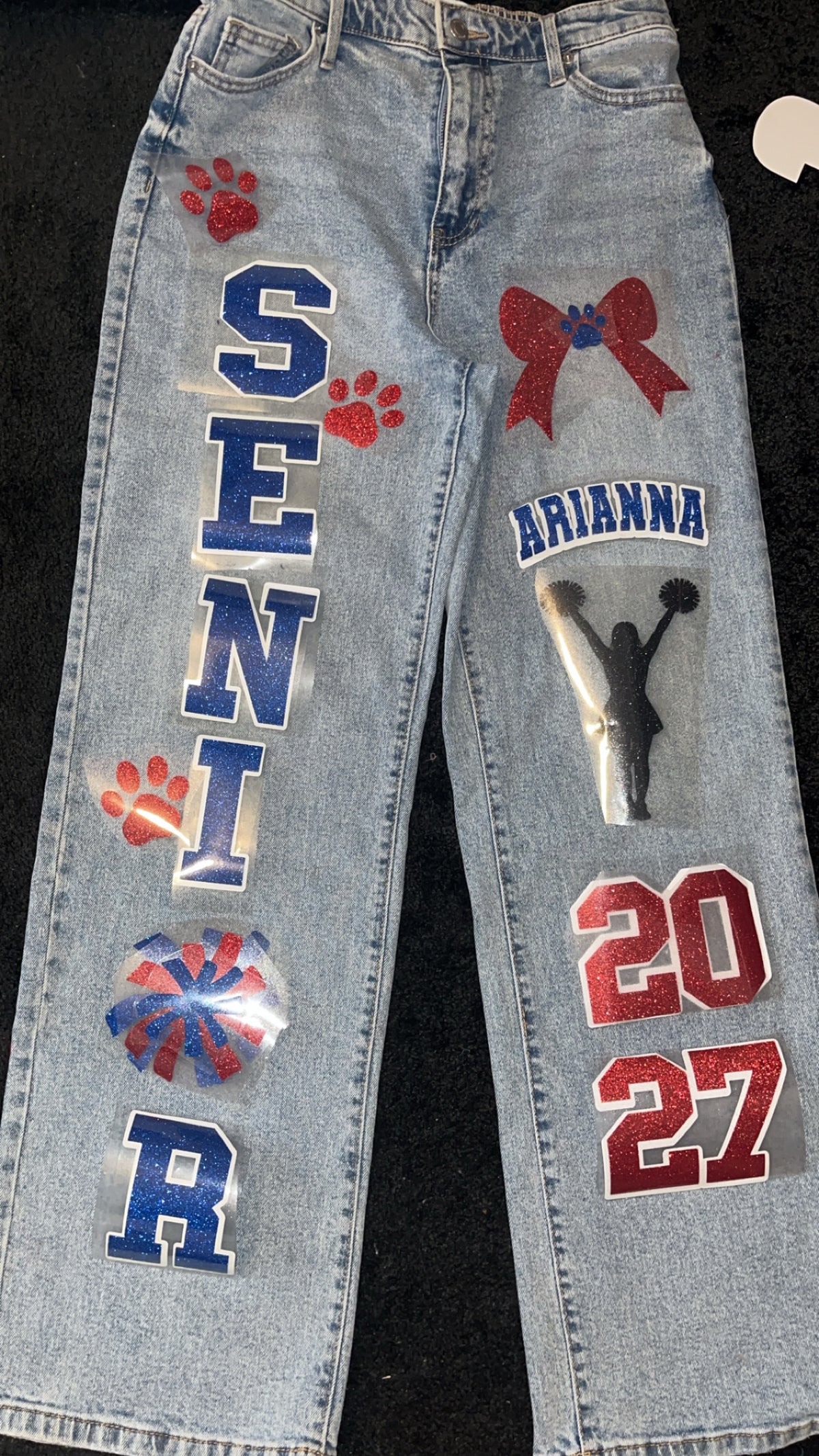 Senior DIY Kit Decals Iron on letters