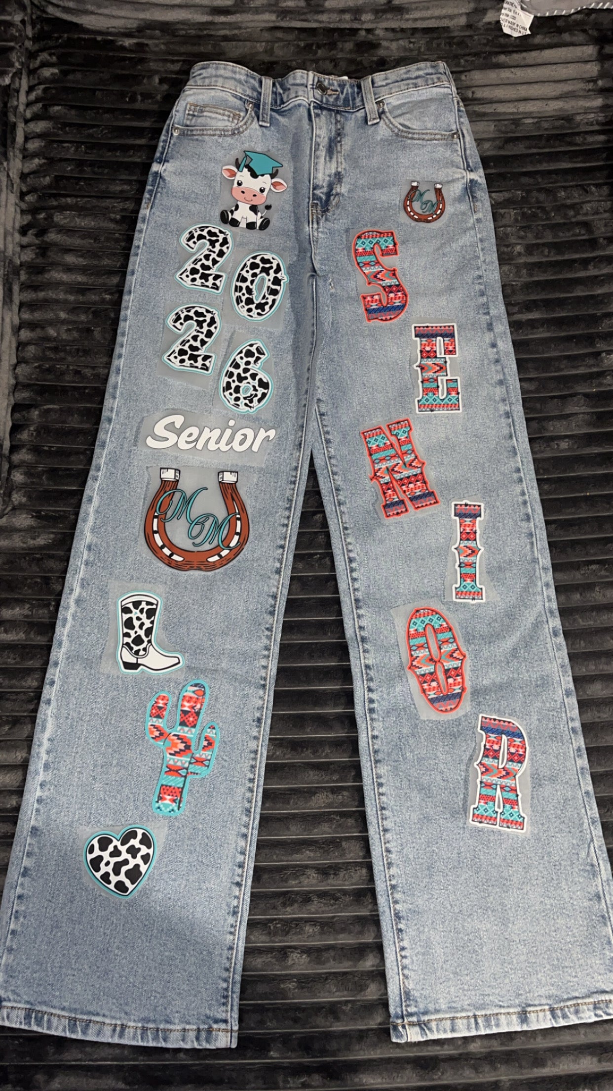 Senior DIY Kit Decals Iron on letters