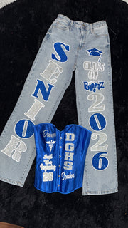 Class of 2027 Custom Senior Jeans