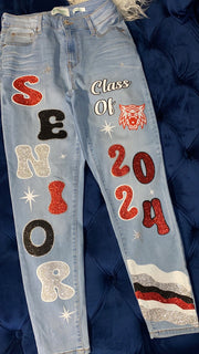 Class of 2027 Custom Senior Jeans