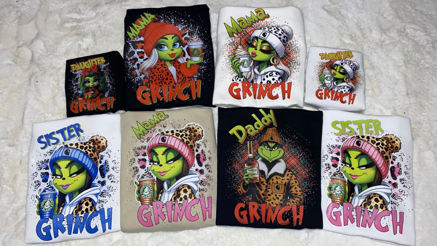 Grinchmas DTF Prints