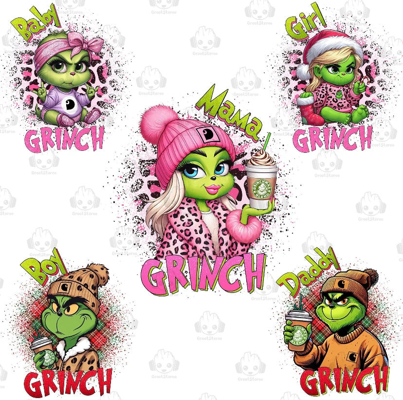 Grinchmas DTF Prints