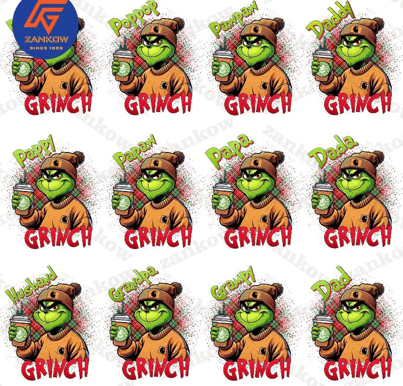 Grinchmas DTF Prints