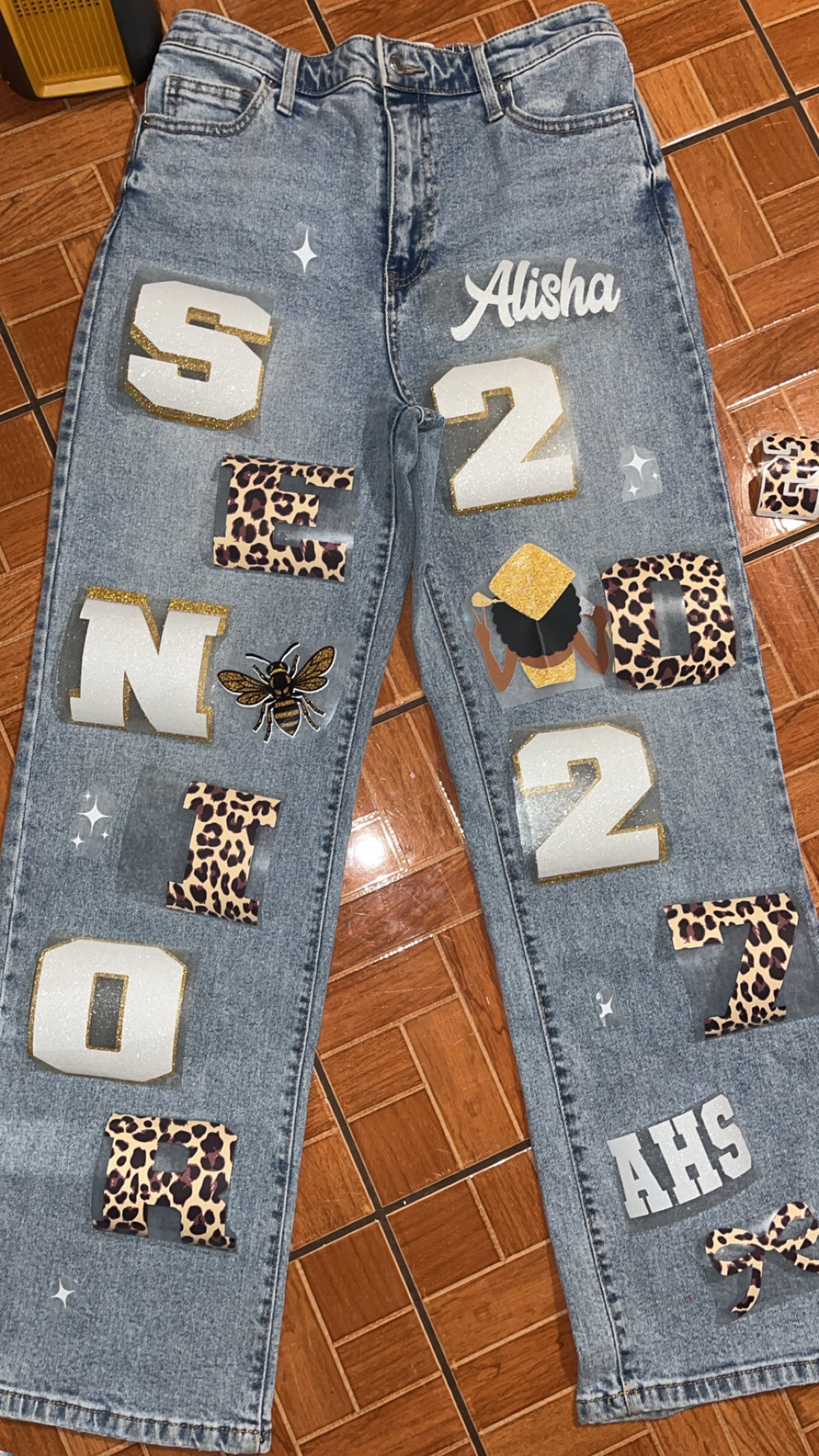 Senior DIY Kit Decals Iron on letters