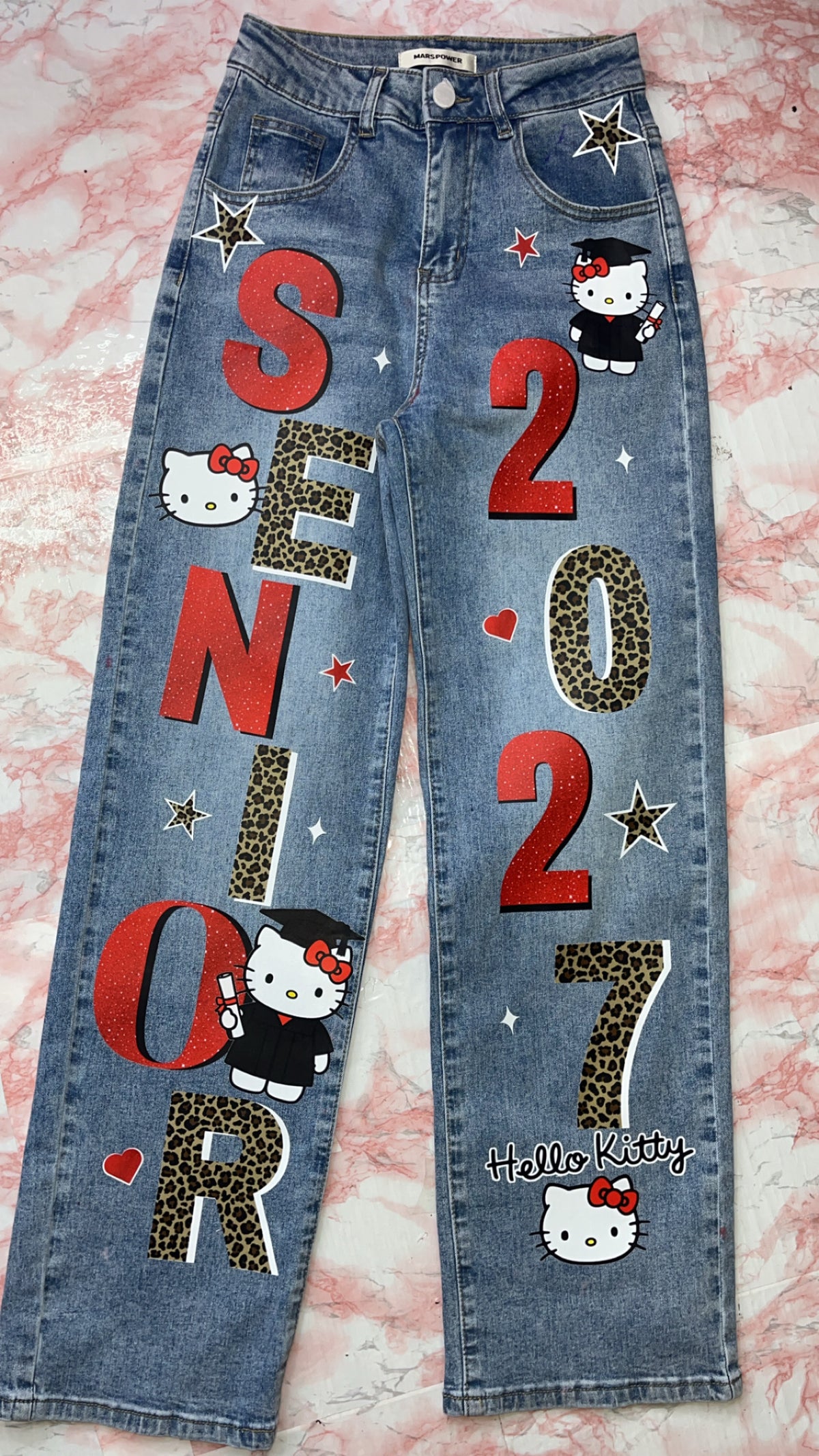 Senior DIY Kit Decals Iron on letters