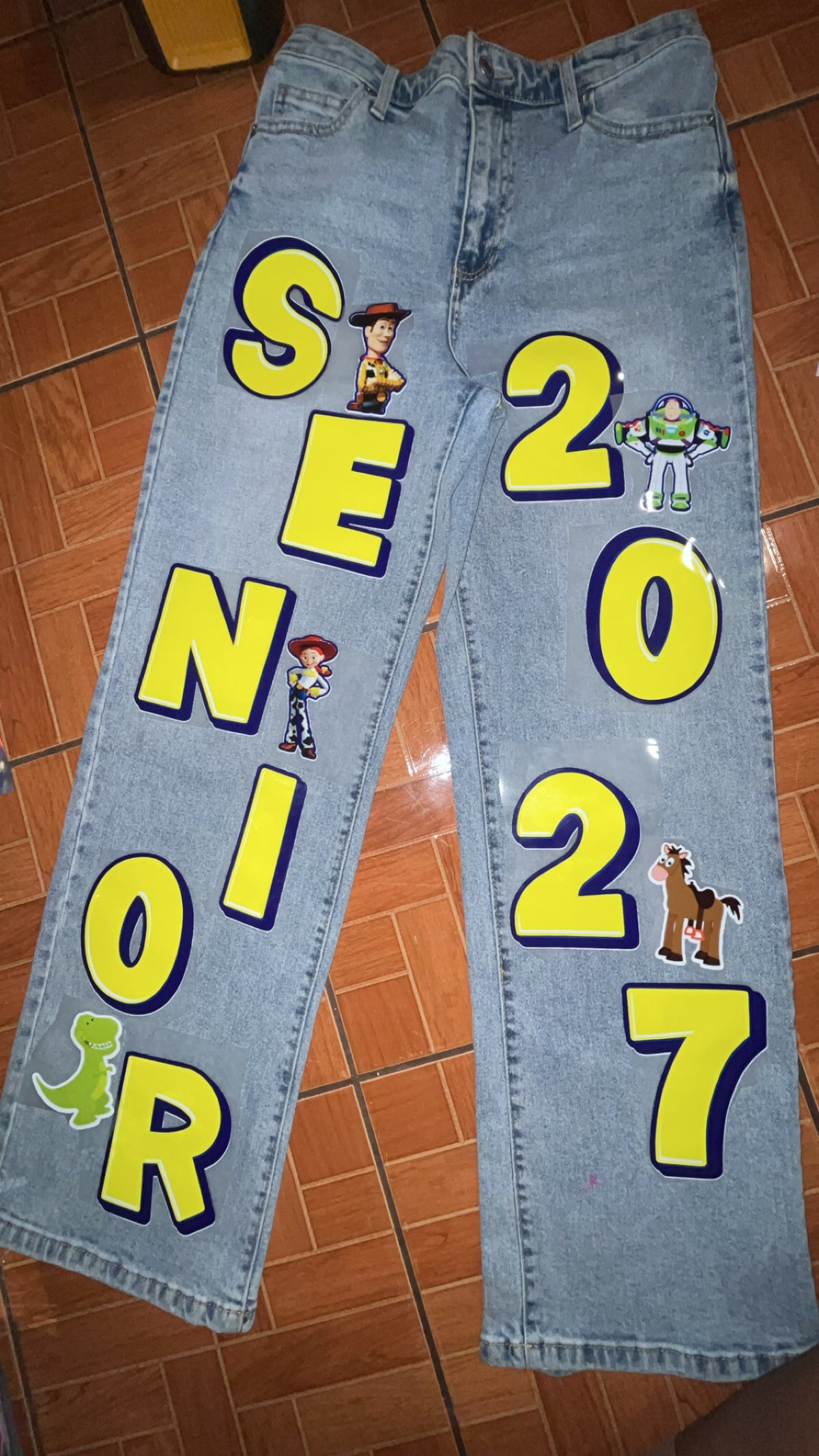 Senior DIY Kit Decals Iron on letters