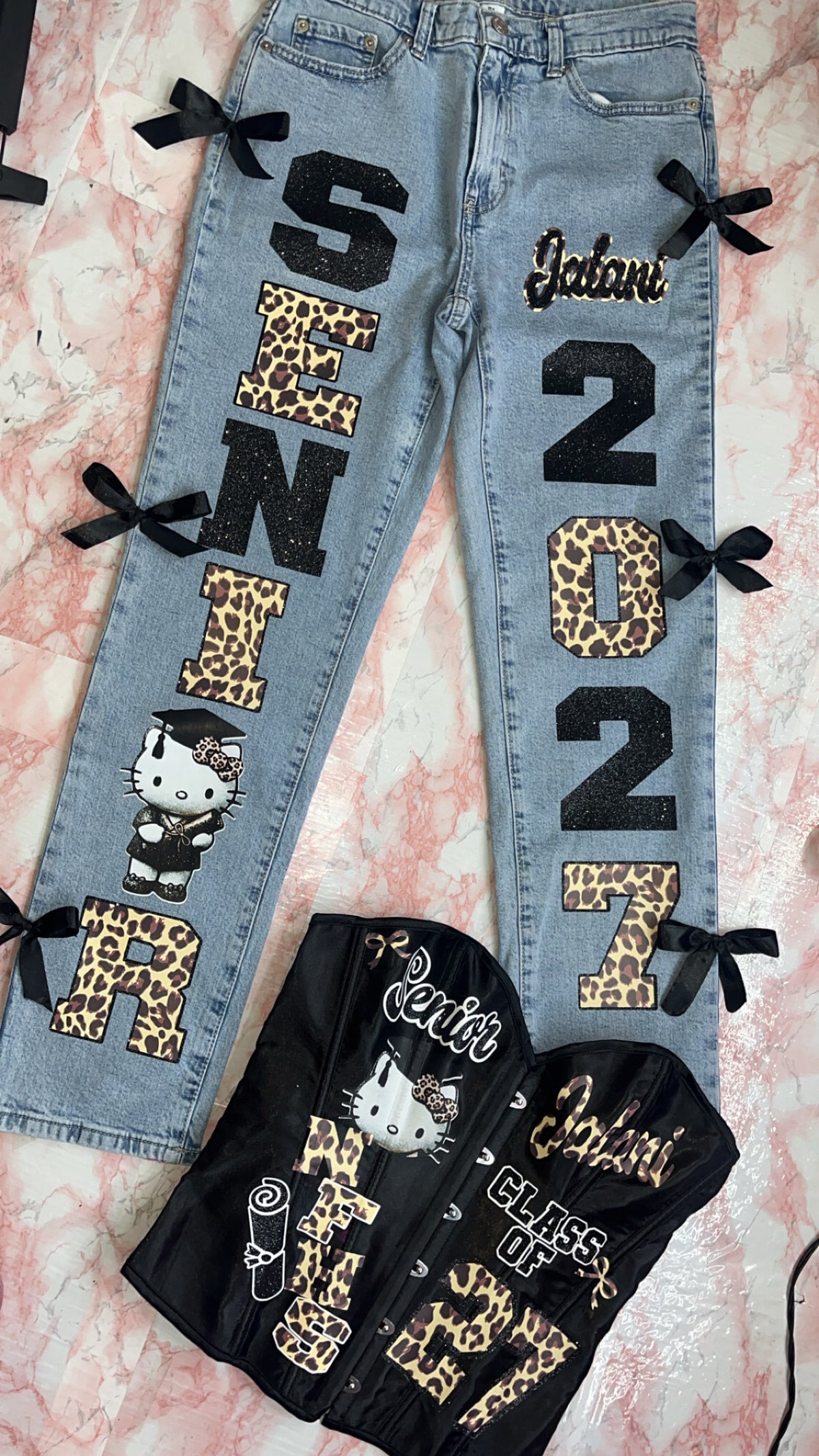 Senior DIY Kit Decals Iron on letters