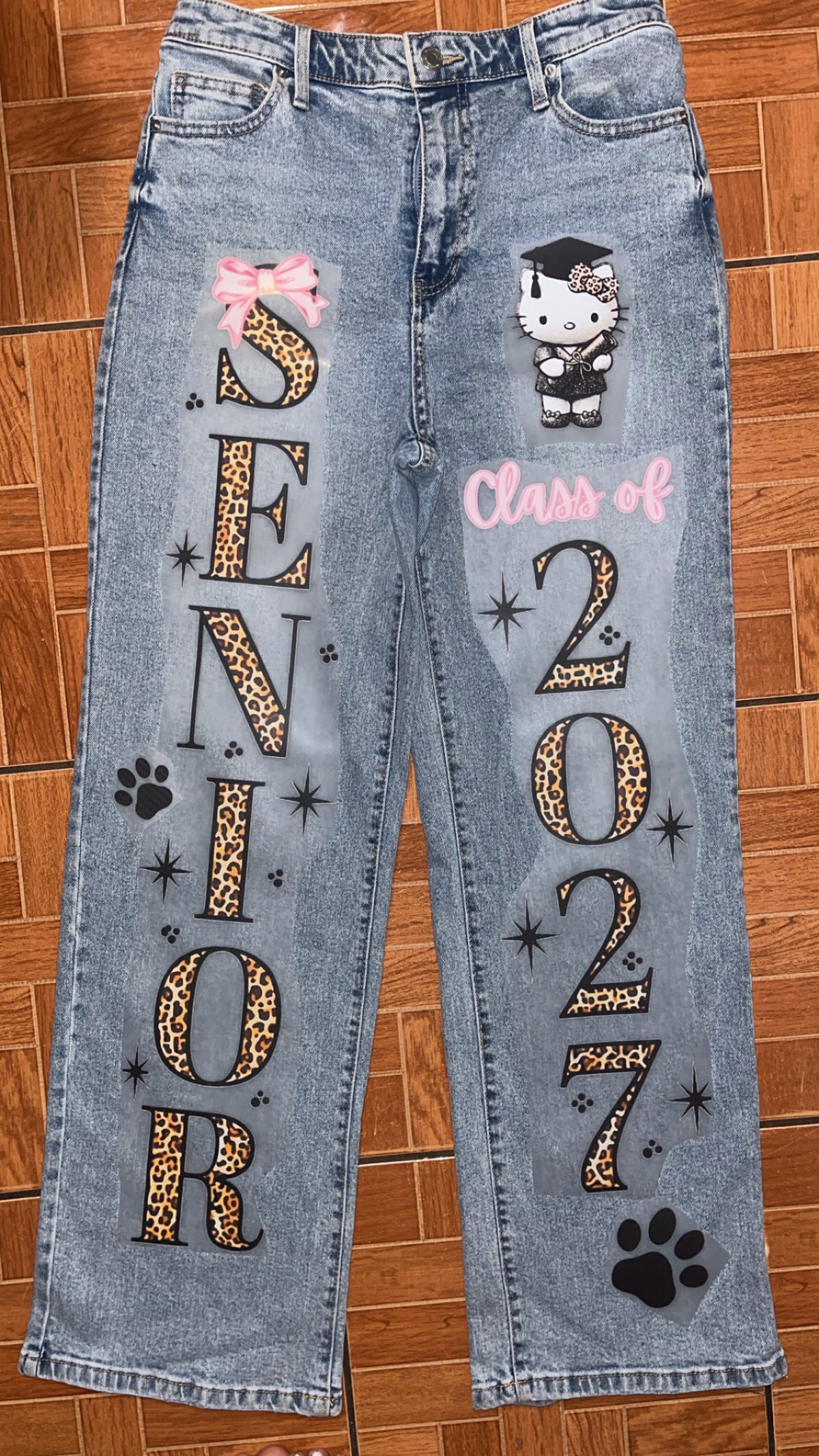 Senior DIY Kit Decals Iron on letters