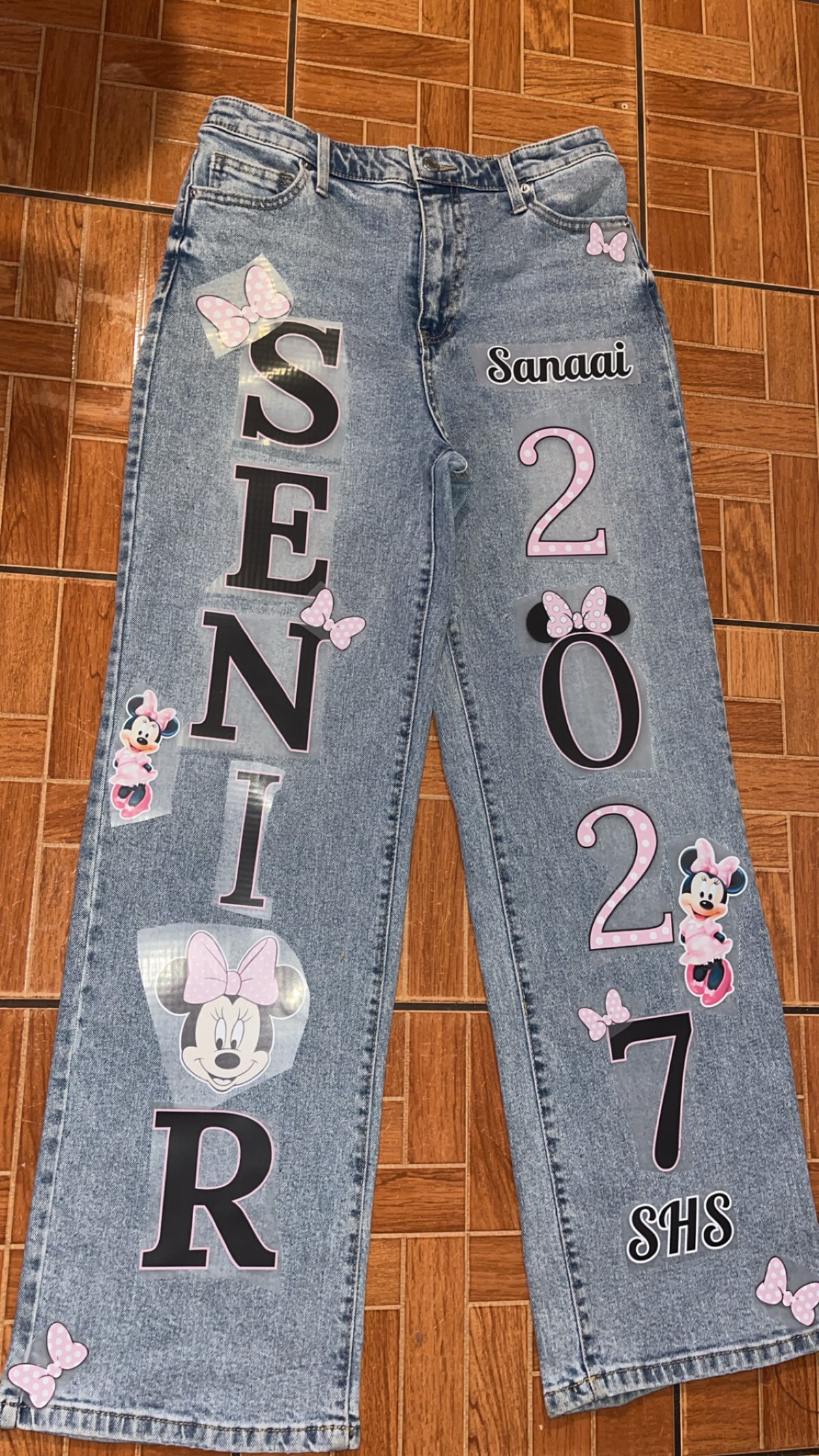 Senior DIY Kit Decals Iron on letters