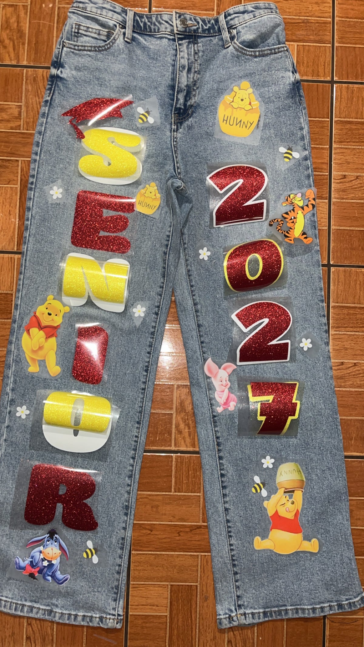 Senior DIY Kit Decals Iron on letters