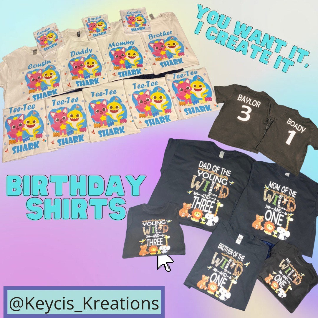 Custom Bday/Event Shirts