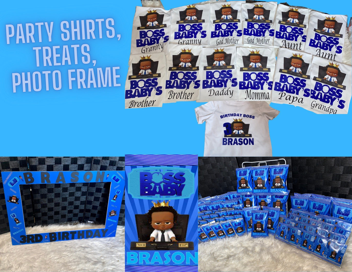 Custom Bday/Event Shirts