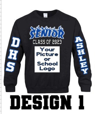 Senior Sweatshirt Grad Sweater class of 2023 sweatshirt pullover custom sweatshirt